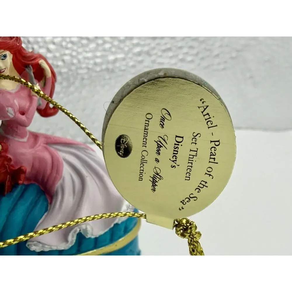 Bradford Exchange Disney Ariel Once Upon A Slipper Shoe Ornament WT
